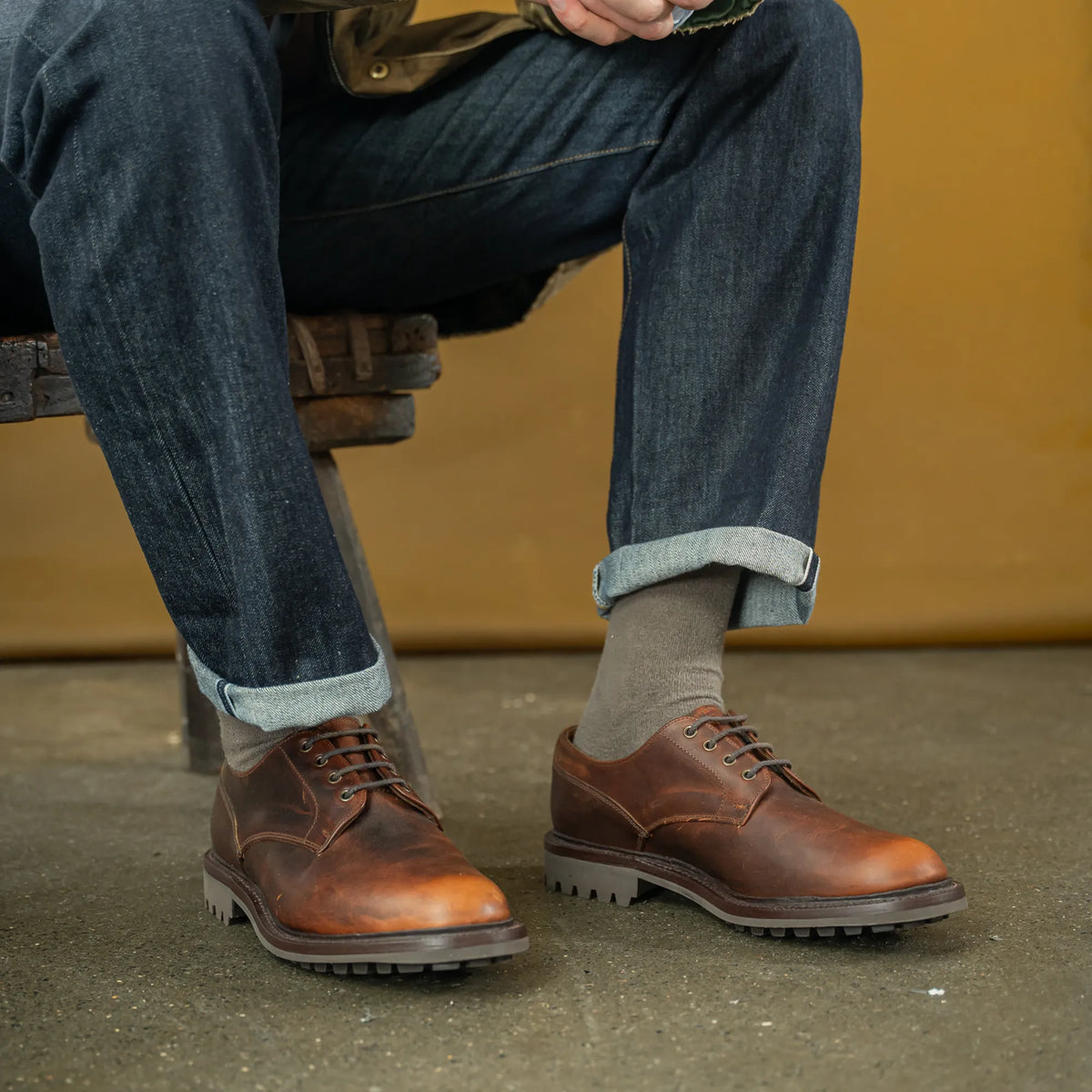 HALE // CARAMEL-Men's Shoes
