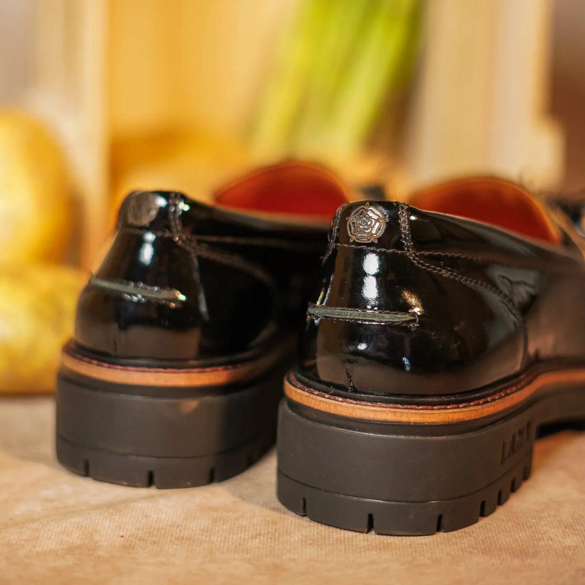 HARWOOD / BLACK PATENT-Women’s Shoes | LANX Proper Men's Shoes