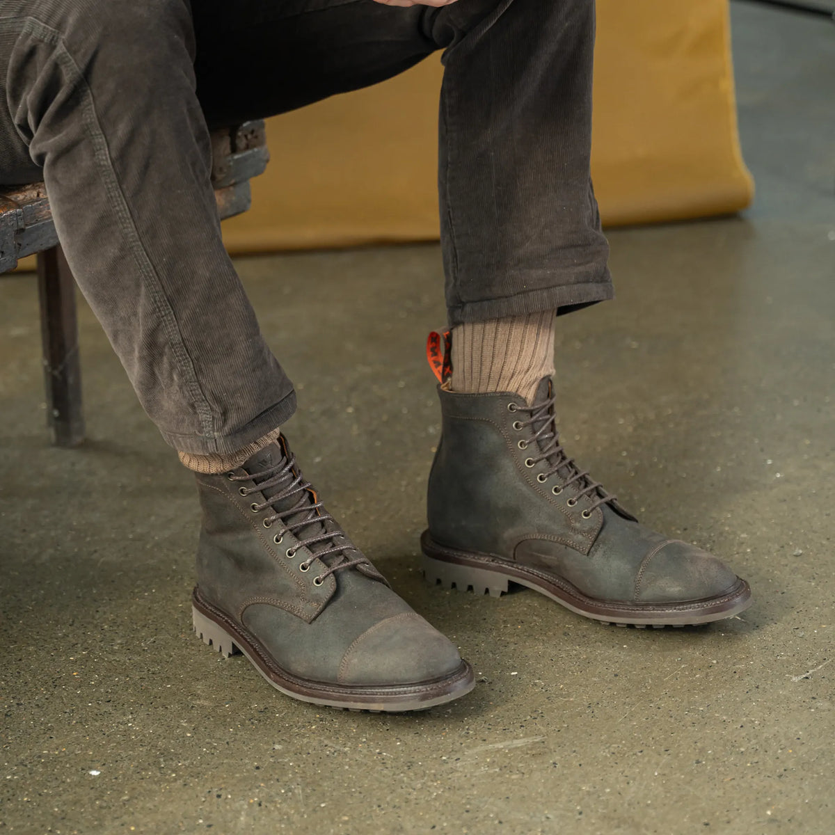 HASLINGDEN // WALNUT-Men's Boots