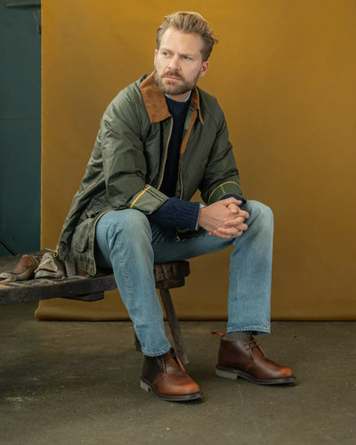 HELMSHORE // CARAMEL-Men's Boots | LANX Proper Men's Shoes