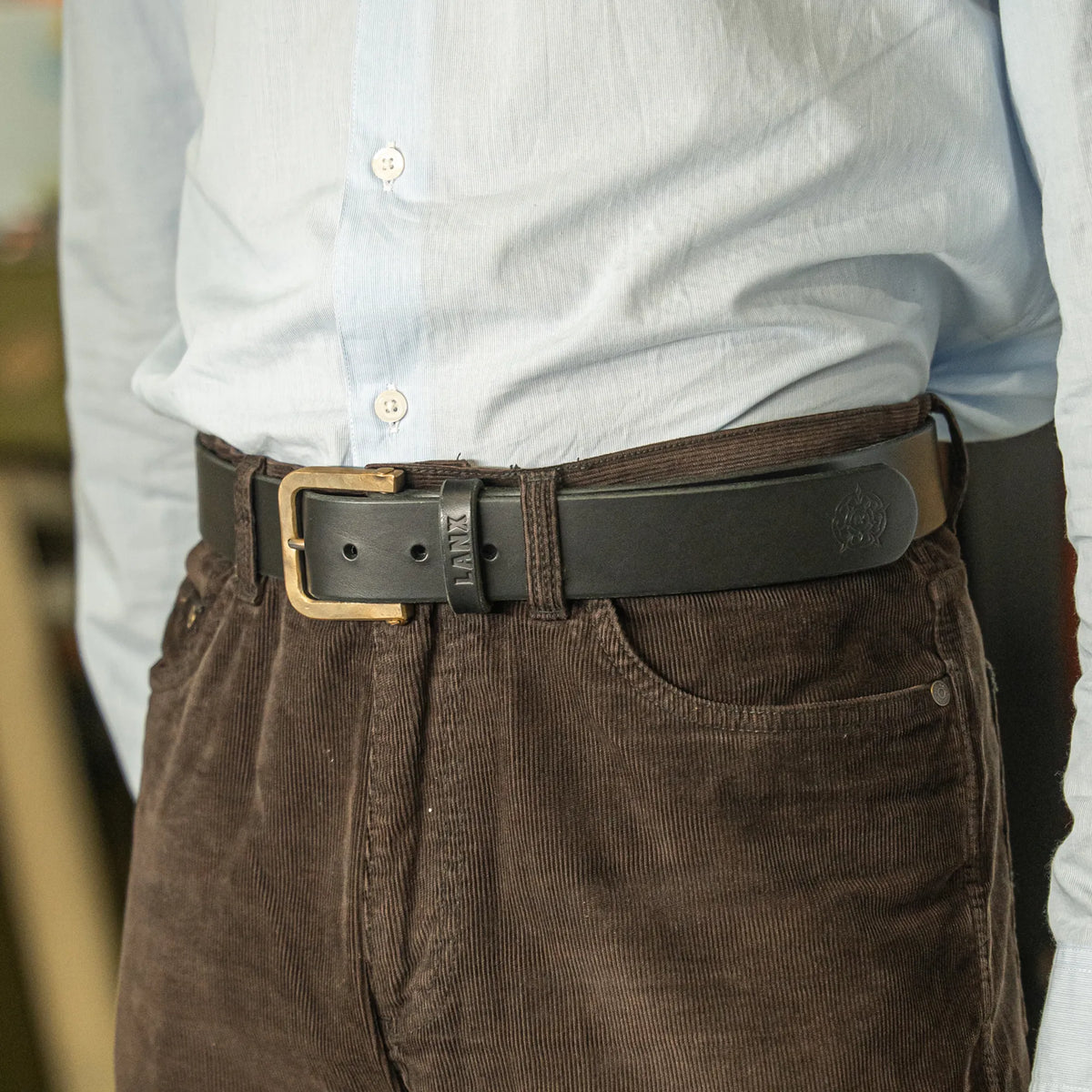 HODDER / BLACK & GOLD-Belt