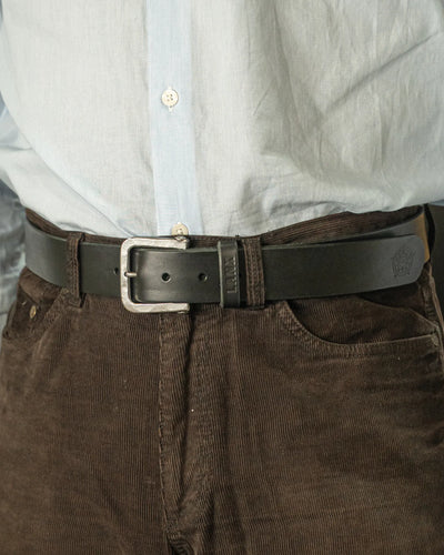 HODDER / BLACK & SILVER-Belt