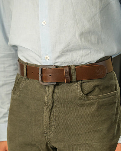 HODDER / BROWN & BLACK-Belt