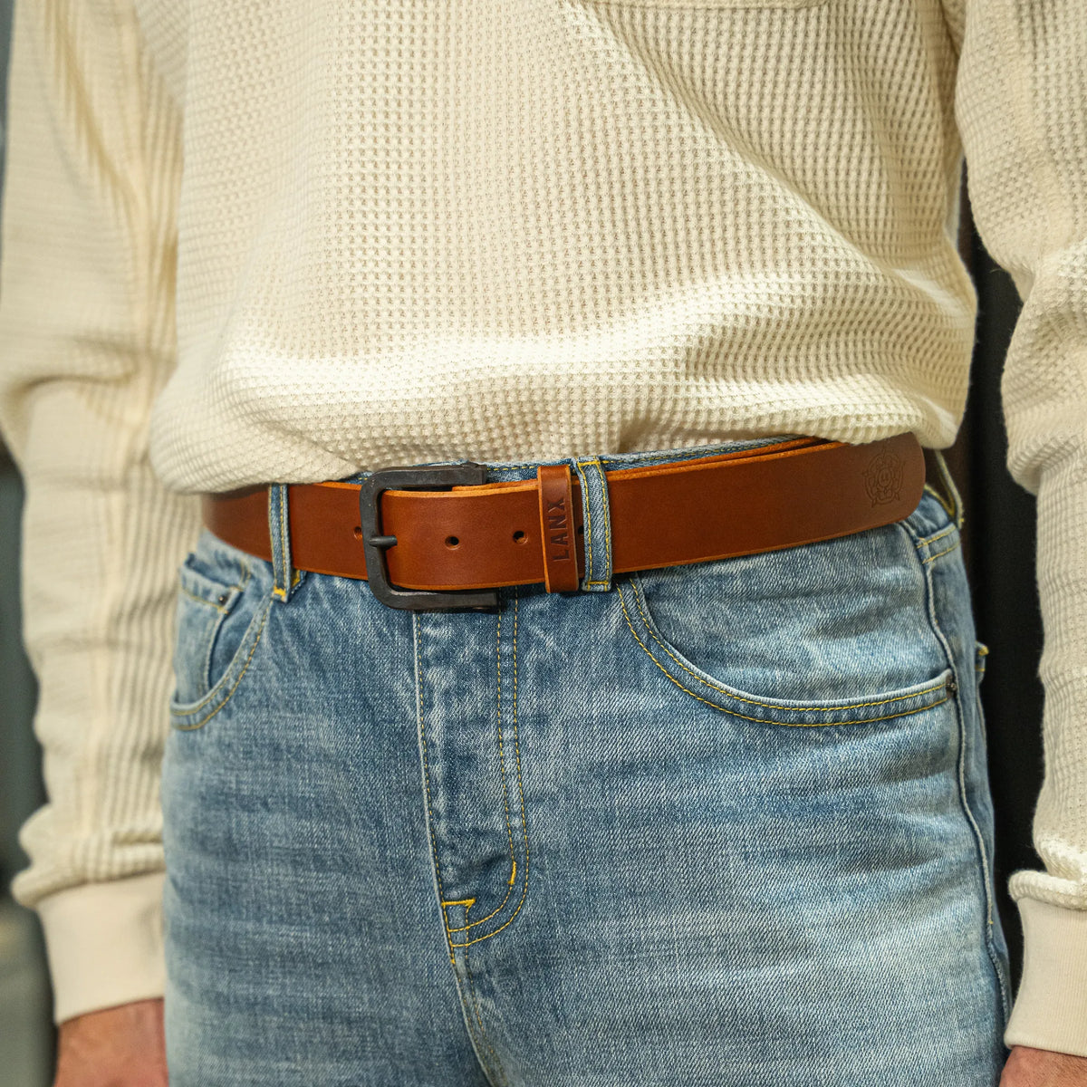 HODDER / TAN & BLACK-Belt