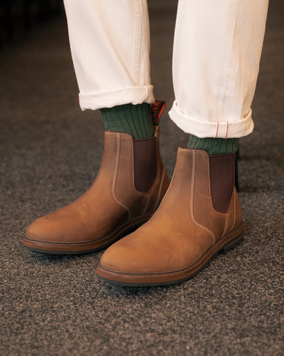 HOGHTON // ACACIA DISTRESSED-Men's Chelsea