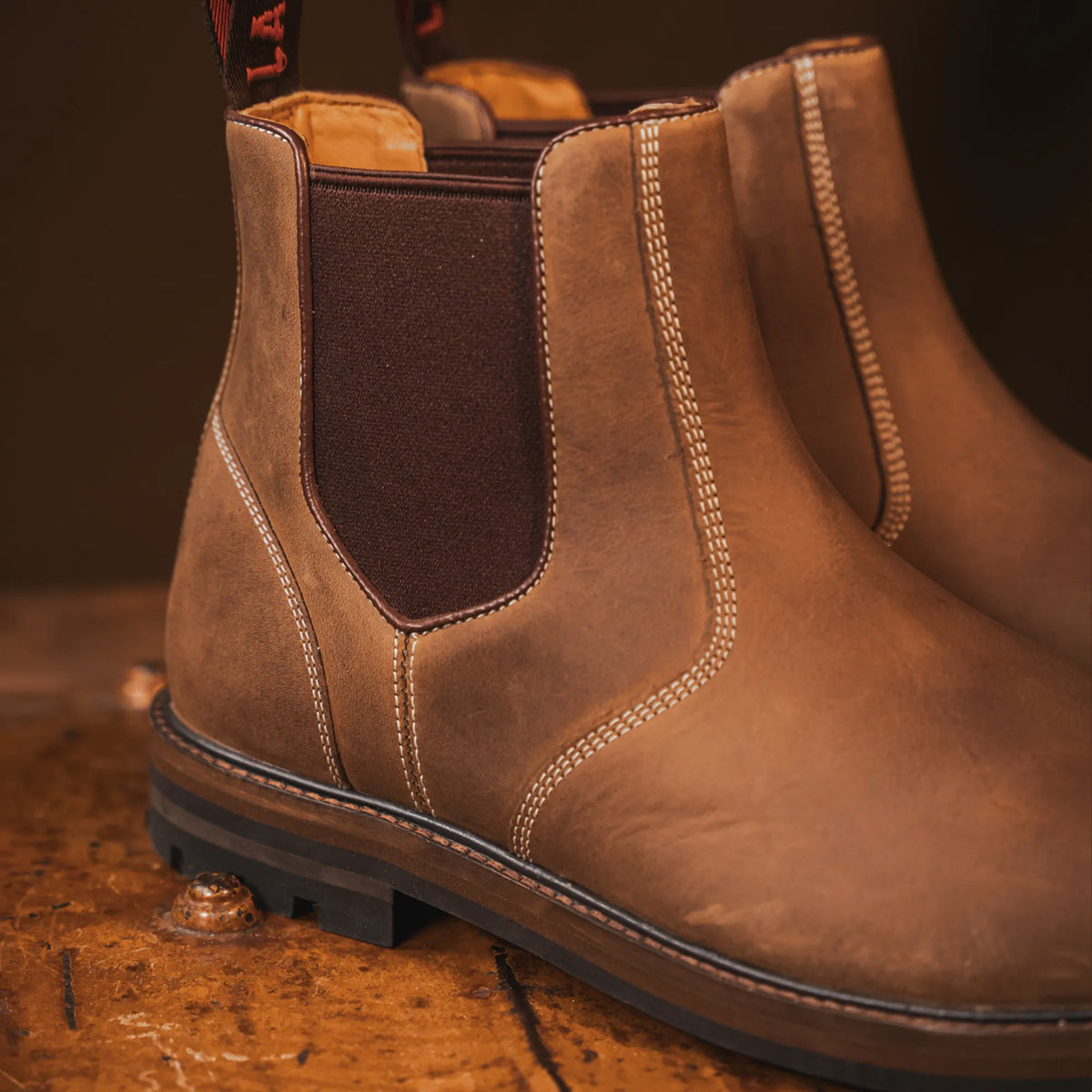 HOGHTON // ACACIA DISTRESSED-Men's Chelsea