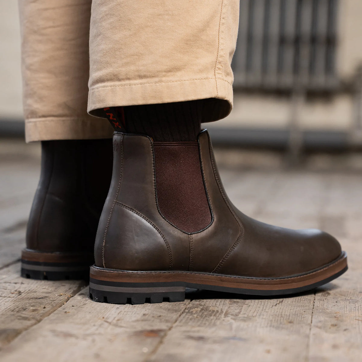 HOGHTON // BROWN DISTRESSED-Men's Chelsea | LANX Proper Men's Shoes
