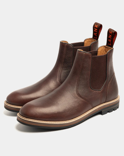 HOGHTON // RUSSET GRAINED-Men's Chelsea