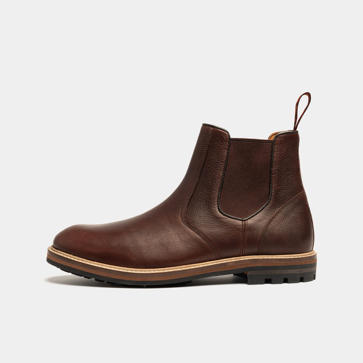HOGHTON // RUSSET GRAINED-Men's Chelsea