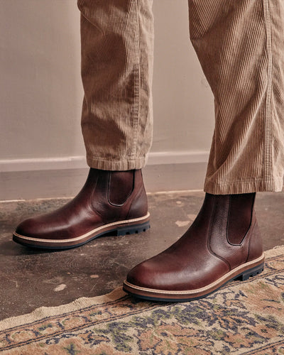 HOGHTON // RUSSET GRAINED-Men's Chelsea
