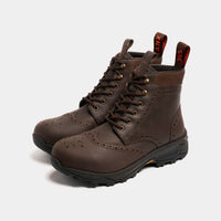 BROWN DISTRESSED