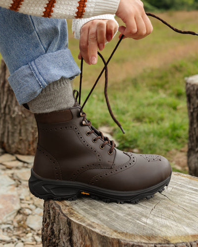 HOTHERSALL / BROWN DISTRESSED-Women’s Outdoor | LANX Proper Men's Shoes