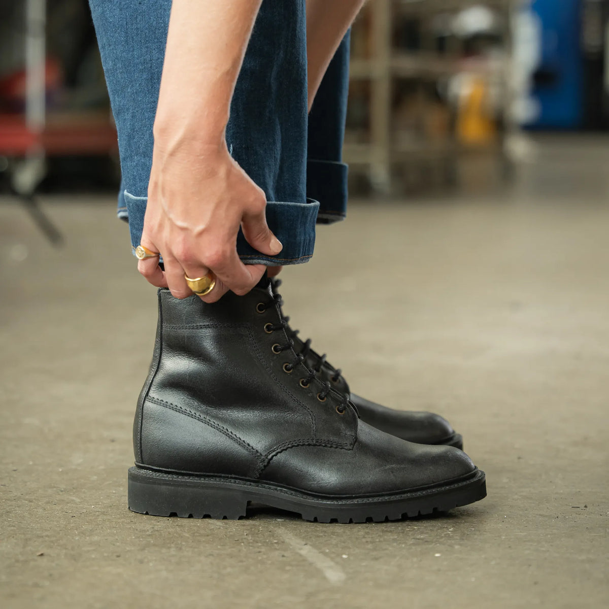 IRWELL / BLACK-Women’s Boots