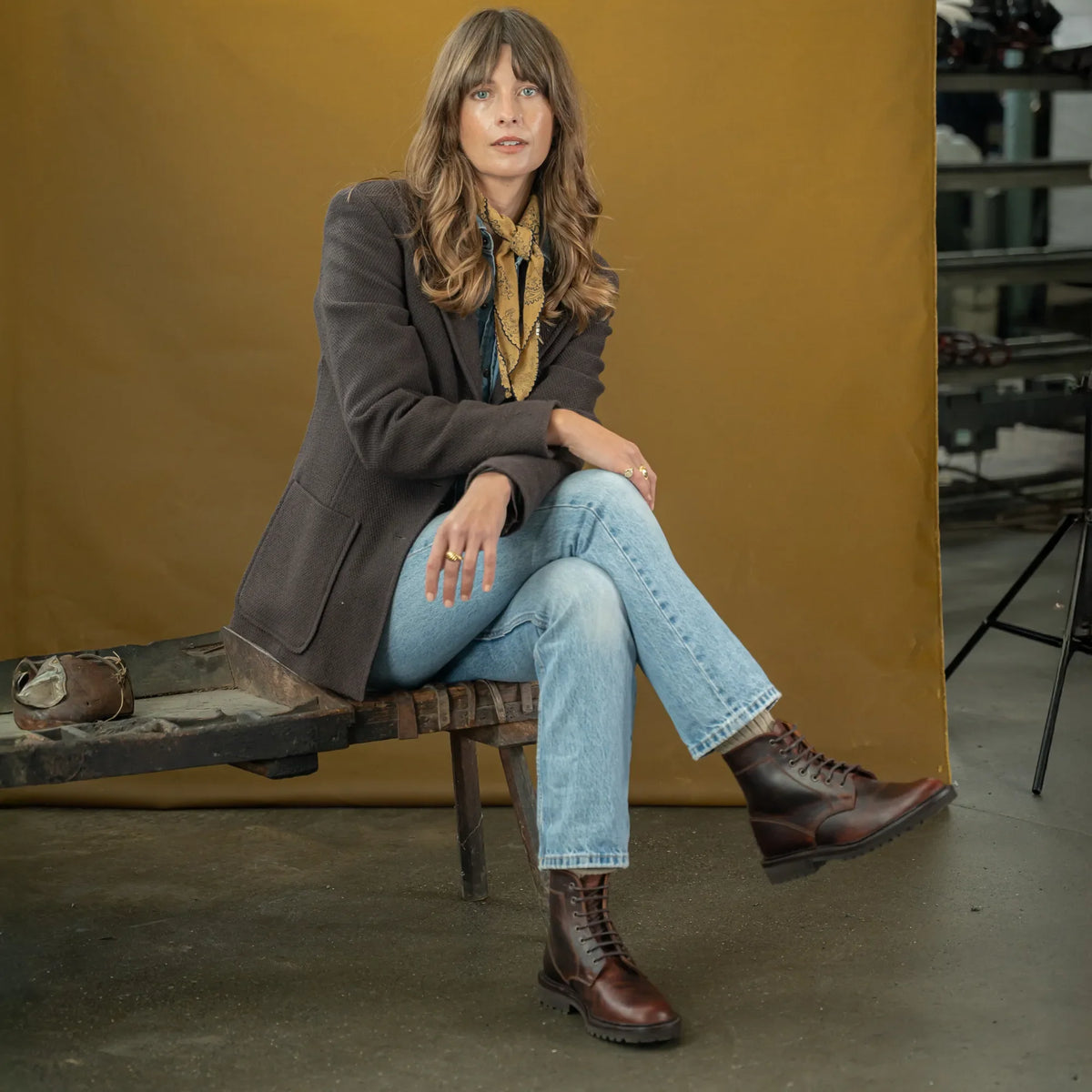IRWELL / CARAMEL-Women’s Boots