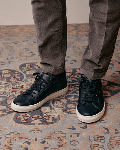 ANCOATS // BLACK-Men's Casual | LANX Proper Men's Shoes