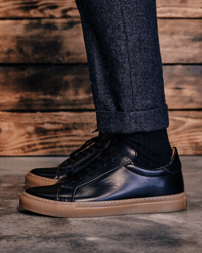 ANCOATS // GUM & BLACK-Men's Casual | LANX Proper Men's Shoes