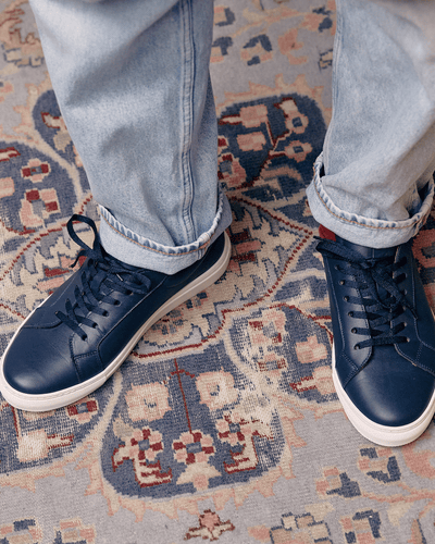 ANCOATS // NAVY-Men's Casual | LANX Proper Men's Shoes