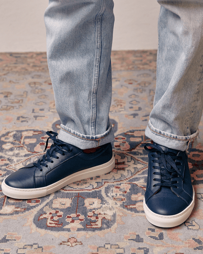 ANCOATS // NAVY-Men's Casual | LANX Proper Men's Shoes