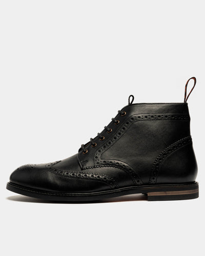 BAYLEY // BLACK-Men's Boots | LANX Proper Men's Shoes