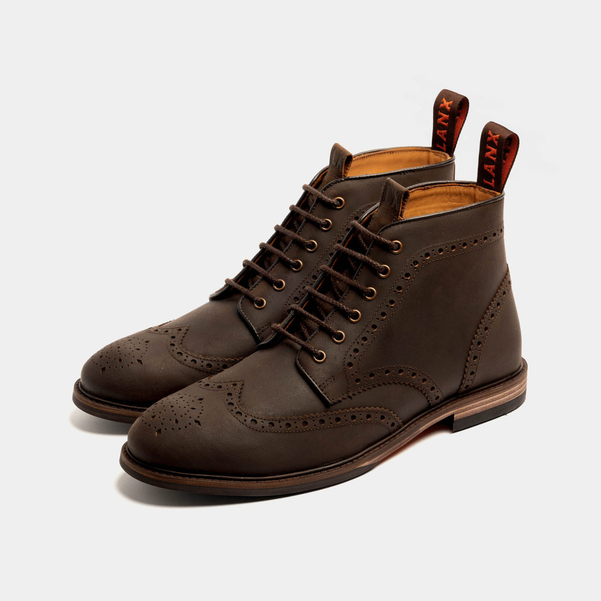 BAYLEY // BROWN DISTRESSED-Men's Boots
