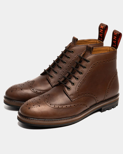BAYLEY // CONKER DISTRESSED-Men's Boots | LANX Proper Men's Shoes