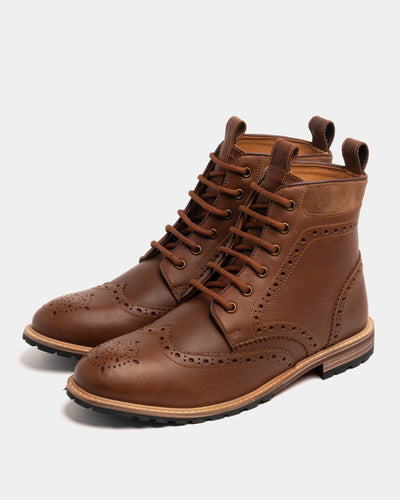 CHIPPING / CONKER DISTRESSED-Women’s Boots | LANX Proper Men's Shoes