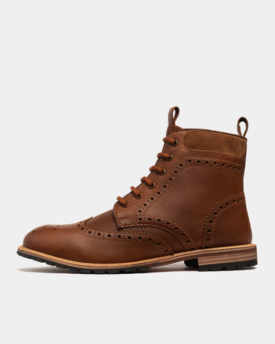 CHIPPING / CONKER DISTRESSED-Women’s Boots | LANX Proper Men's Shoes
