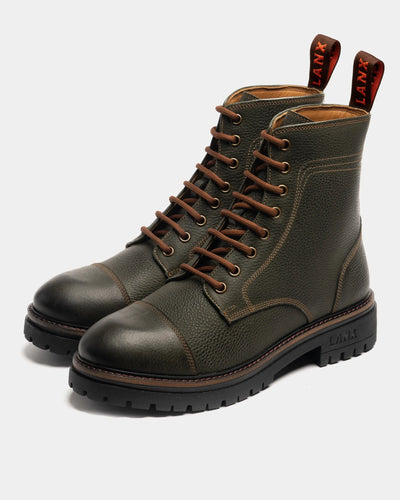 DINCKLEY / BOTTLE GREEN-Women’s Boots | LANX Proper Men's Shoes