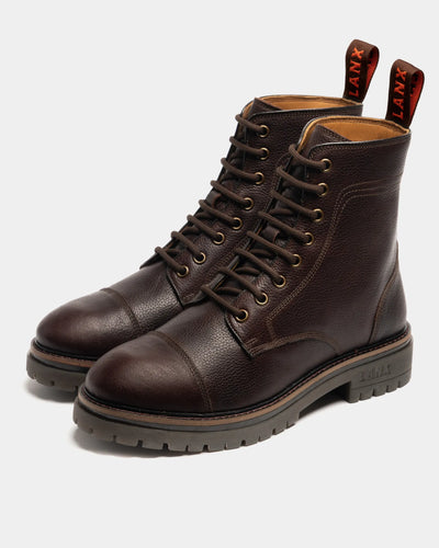 DINCKLEY / CHESTNUT GRAINED-Women’s Boots | LANX Proper Men's Shoes