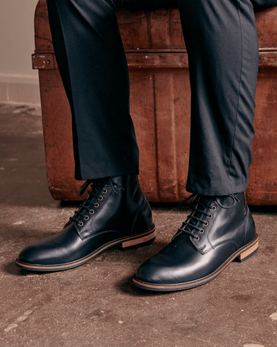 DUTTON // BLACK-Men's Boots | LANX Proper Men's Shoes
