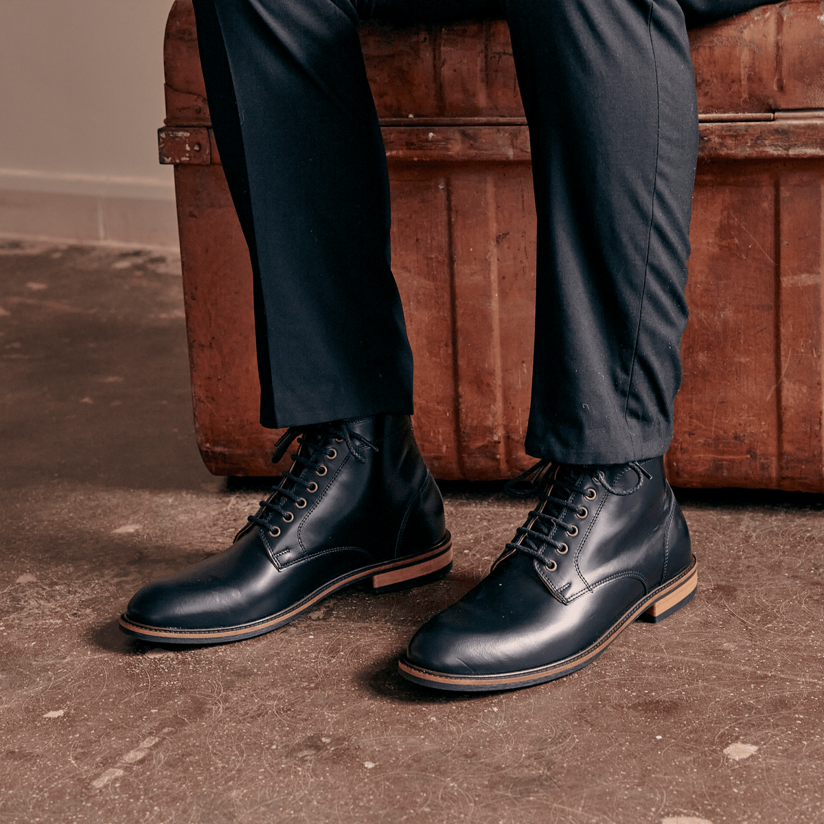 DUTTON // BLACK-Men's Boots | LANX Proper Men's Shoes