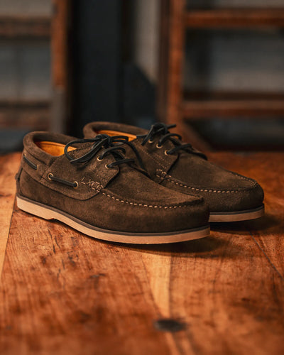 EARBY // BROWN SUEDE-Men's Casual