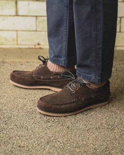 EARBY // BROWN SUEDE-Men's Casual