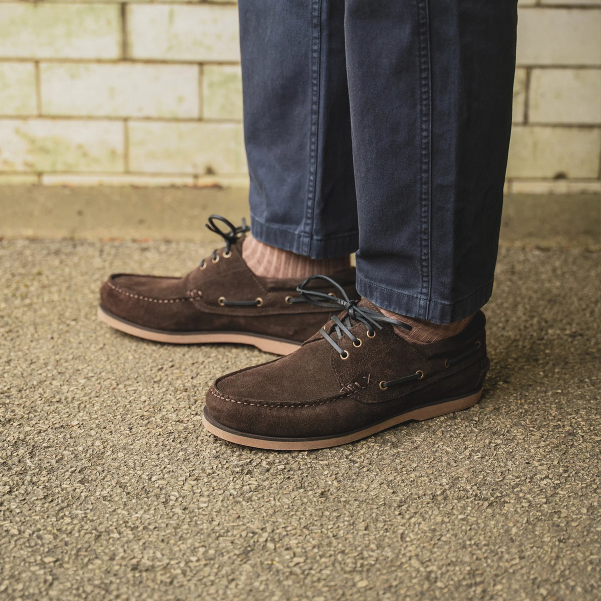 EARBY // BROWN SUEDE-Men's Casual