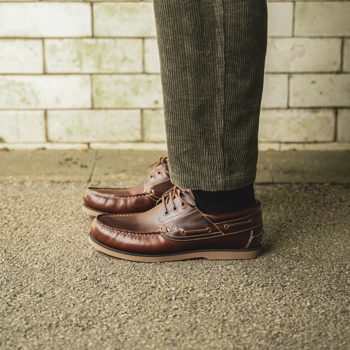 EARBY // COGNAC-Men's Casual