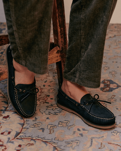 FARNDON // BLACK GRAINED-Men's Casual | LANX Proper Men's Shoes