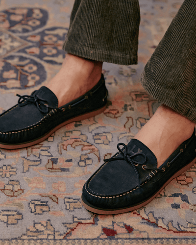 FARNDON // BLACK GRAINED-Men's Casual | LANX Proper Men's Shoes