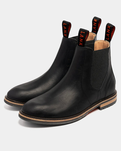 GARSTANG // BLACK-Men's Chelsea | LANX Proper Men's Shoes