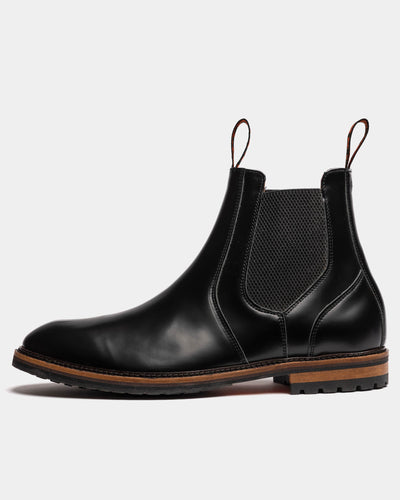 GARSTANG // BLACK-Men's Chelsea | LANX Proper Men's Shoes