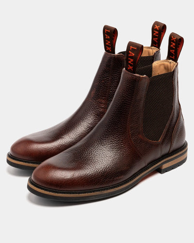GARSTANG // COGNAC GRAINED-Men's Chelsea
