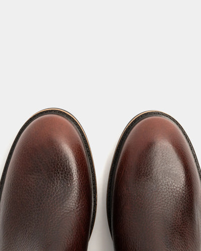 GARSTANG // COGNAC GRAINED-Men's Chelsea