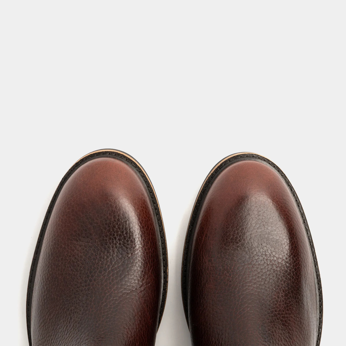 GARSTANG // COGNAC GRAINED-Men's Chelsea