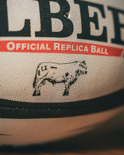 WEBB ELLIS / WHITE, BLACK & KOI-Rugby Ball
