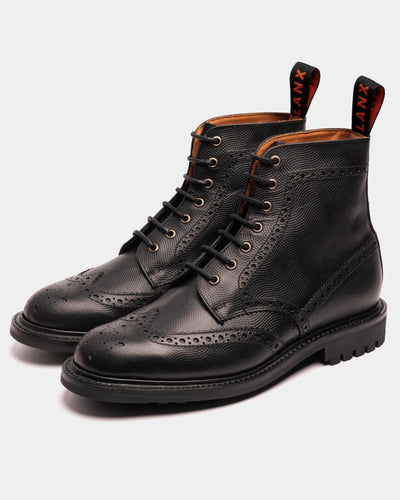 GRINDLETON // BLACK ODYSSEY-Men's Boots | LANX Proper Men's Shoes