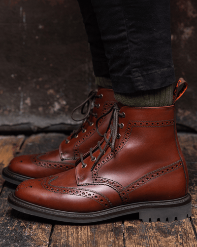 GRINDLETON // CHESTNUT BROWN-Men's Boots | LANX Proper Men's Shoes