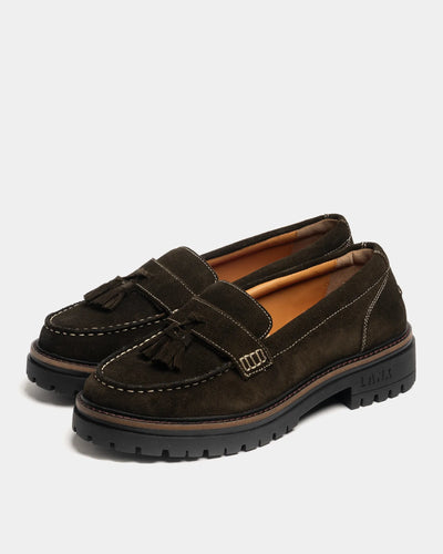 HARWOOD / KHAKI-Women’s Shoes | LANX Proper Men's Shoes