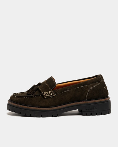 HARWOOD / KHAKI-Women’s Shoes | LANX Proper Men's Shoes