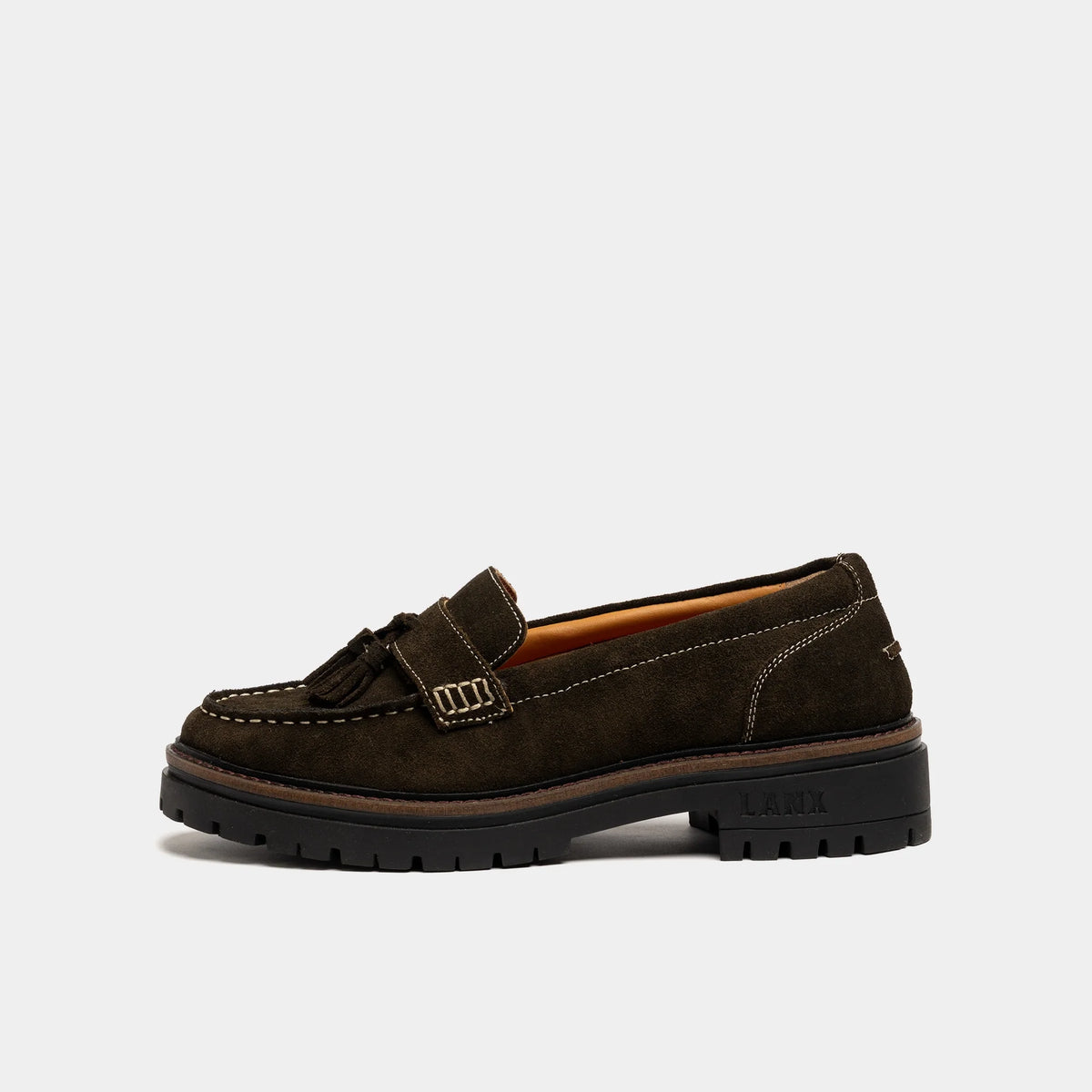 HARWOOD / KHAKI-Women’s Shoes | LANX Proper Men's Shoes