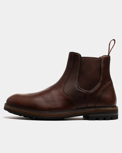 HOGHTON // CHESTNUT GRAINED-Men's Chelsea | LANX Proper Men's Shoes