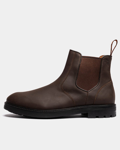 HOGHTON // BROWN DISTRESSED-Men's Chelsea | LANX Proper Men's Shoes